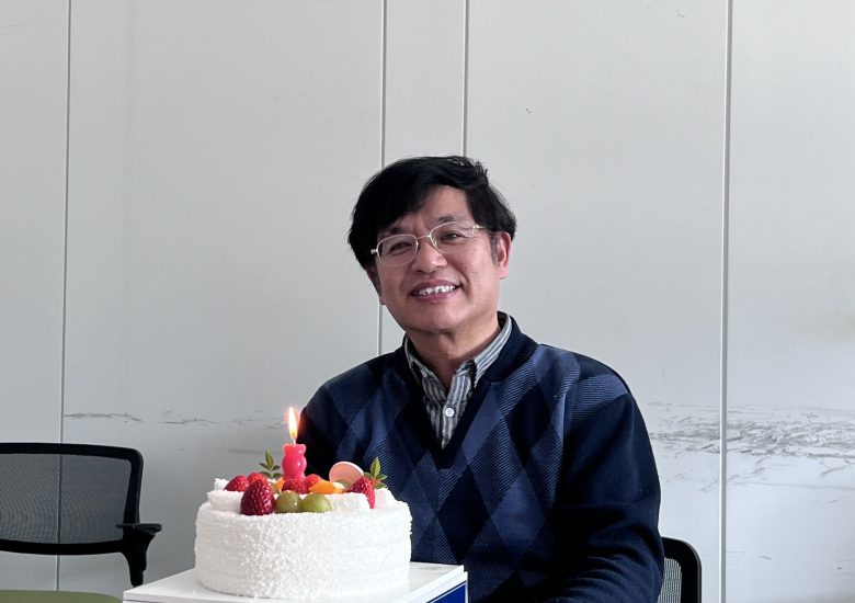 교수님 생신 파티